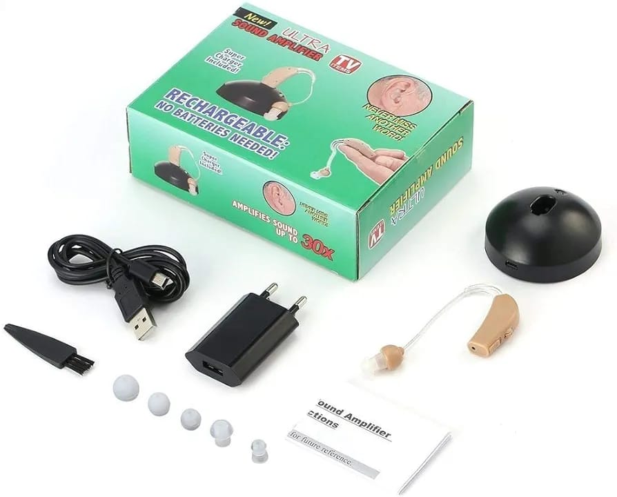 Audífono Recargable Ortopedico para Sordos