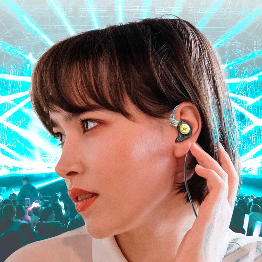 Audífonos In ears KZ EDX PRO + Espumas + Estuche