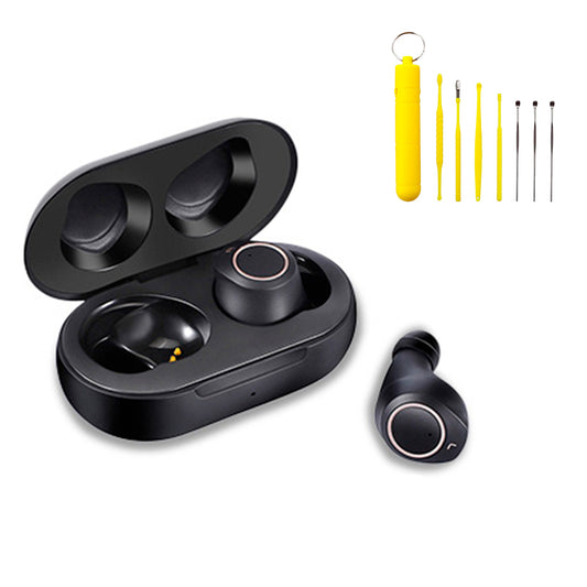 Audífonos para Sordos – (Perdida Moderada de Audición) + Kit de Limpieza para Oídos de Regalo.