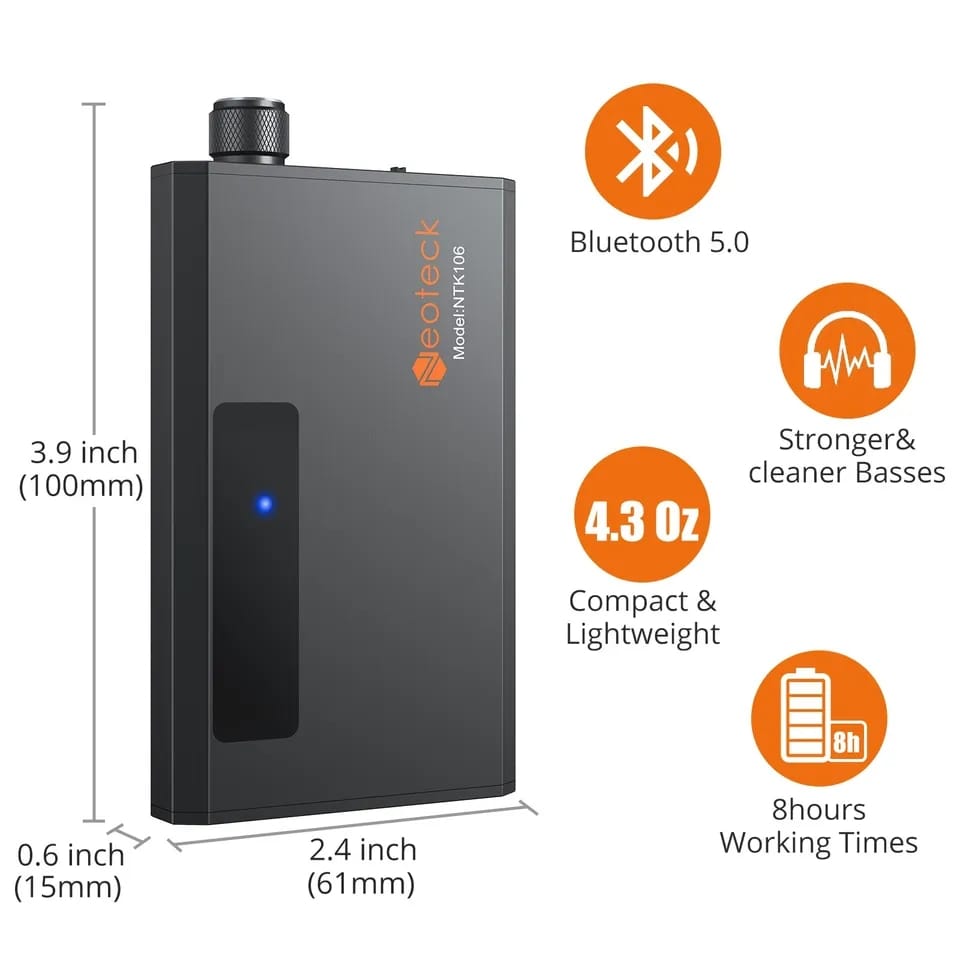 Amplificador Neoteck con Bluetooth
