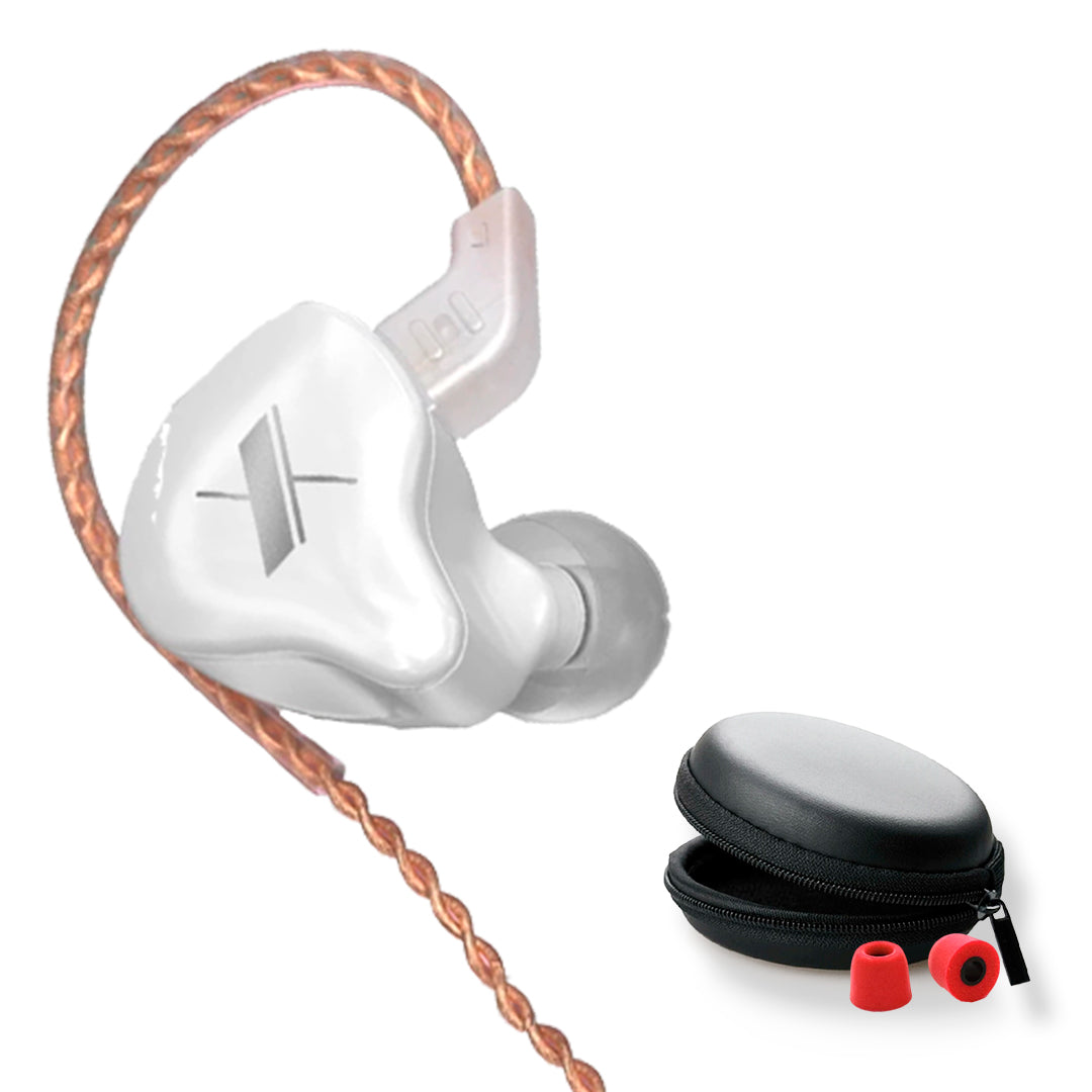 Audífonos In ears KZ EDX + Espumas + Estuche