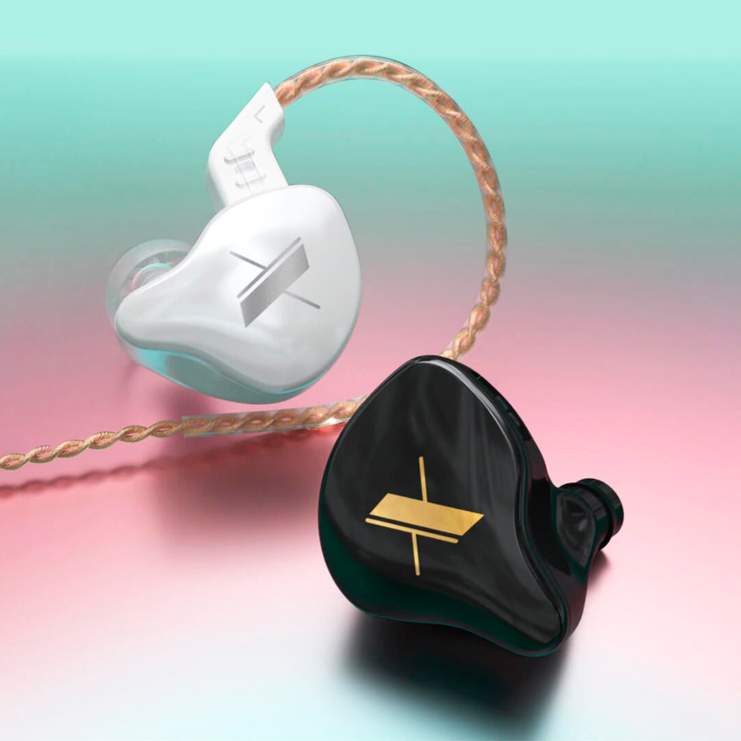 Audífonos In ears KZ EDX + Espumas + Estuche