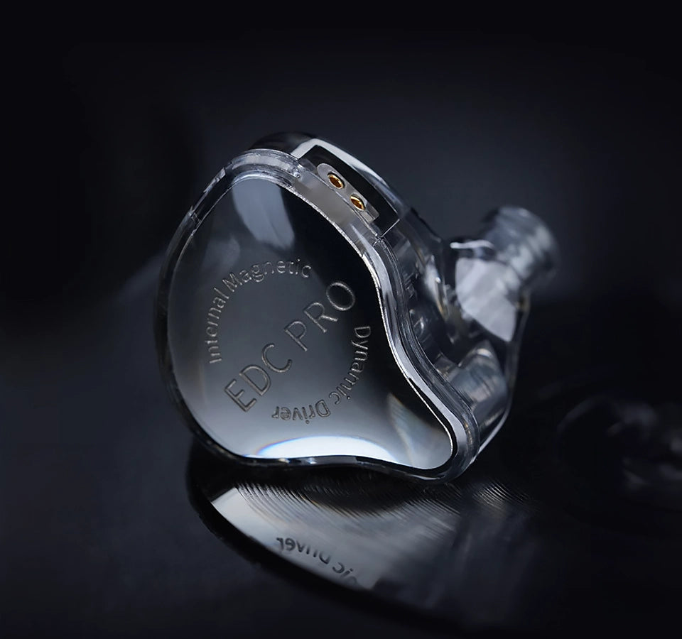 Audífonos KZ EDC PRO + Accesorios + Espumas + Estuche.