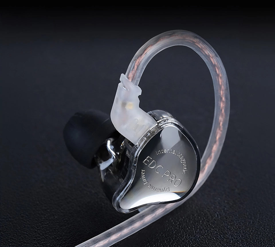 Audífonos KZ EDC PRO + Accesorios + Espumas + Estuche.