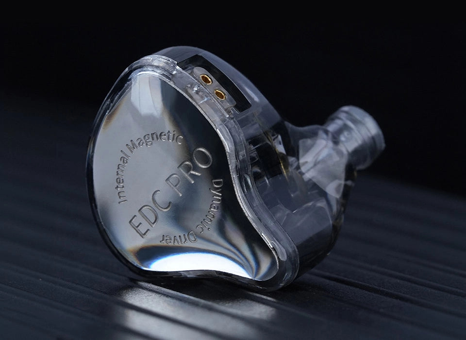 Audífonos KZ EDC PRO + Accesorios + Espumas + Estuche.
