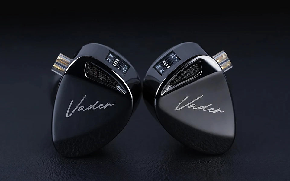 Audífonos KZ VADER + Accesorios + Espumas + Estuche.