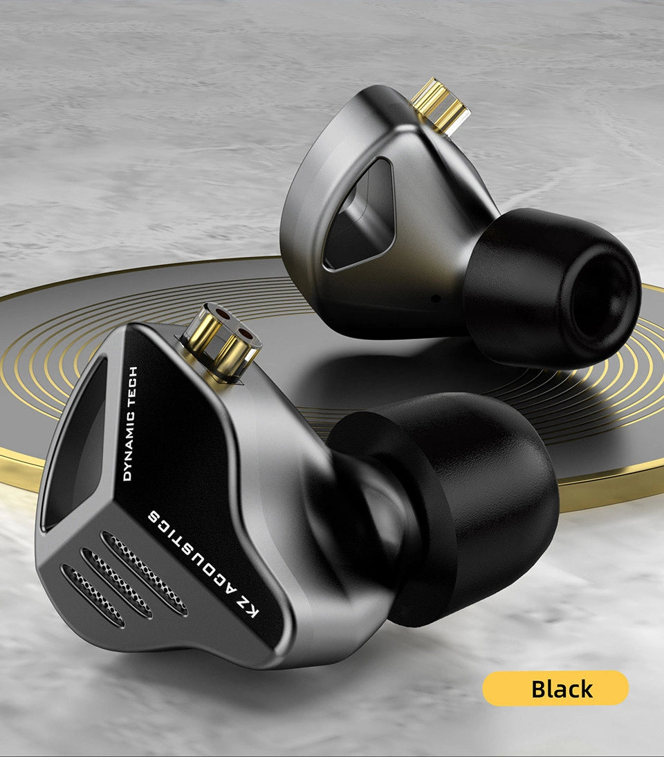 Audífonos KZ ZVX + Accesorios + Espumas + Estuche.