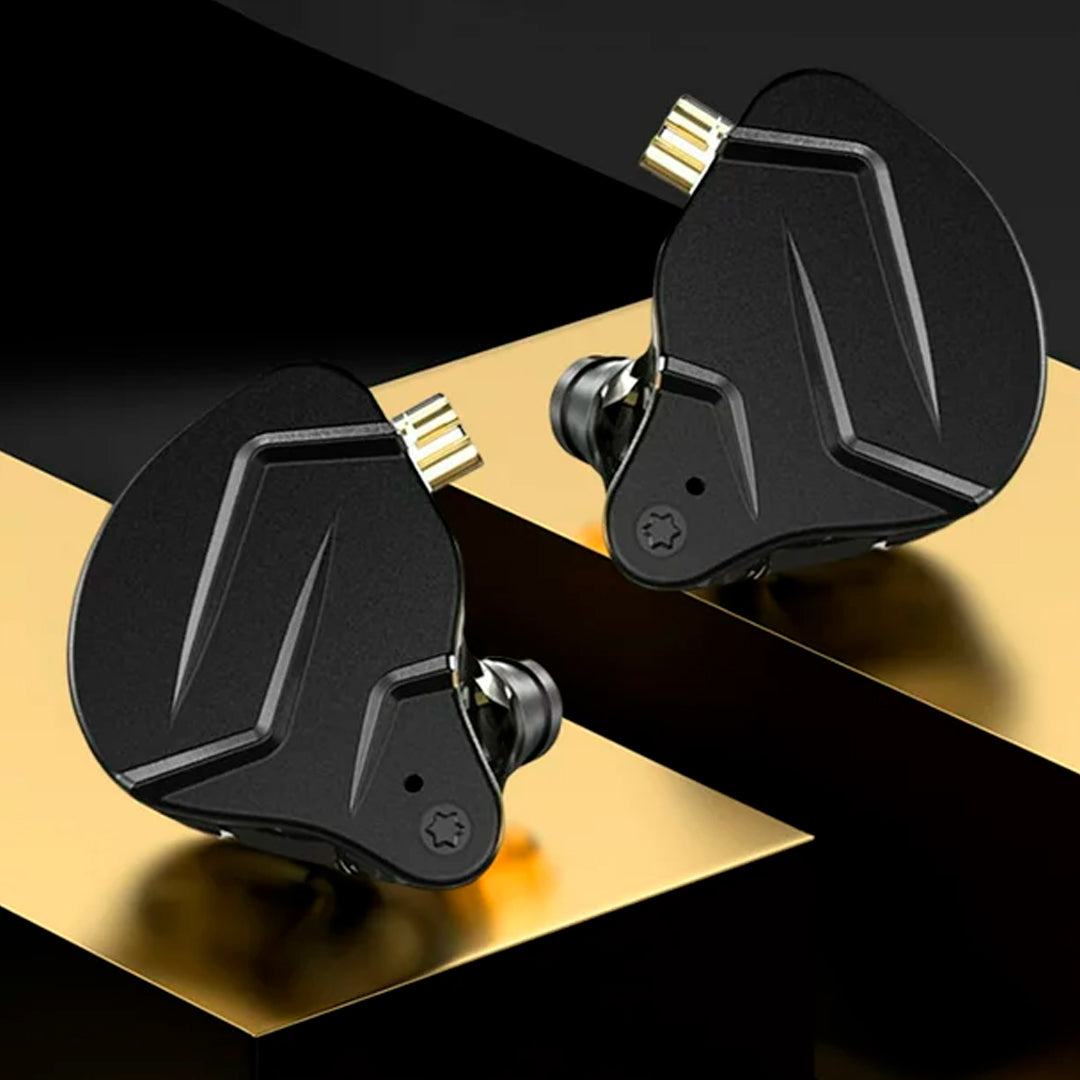 Audífonos In ears KZ ZSN PRO X + Espumas acústicas + Estuche
