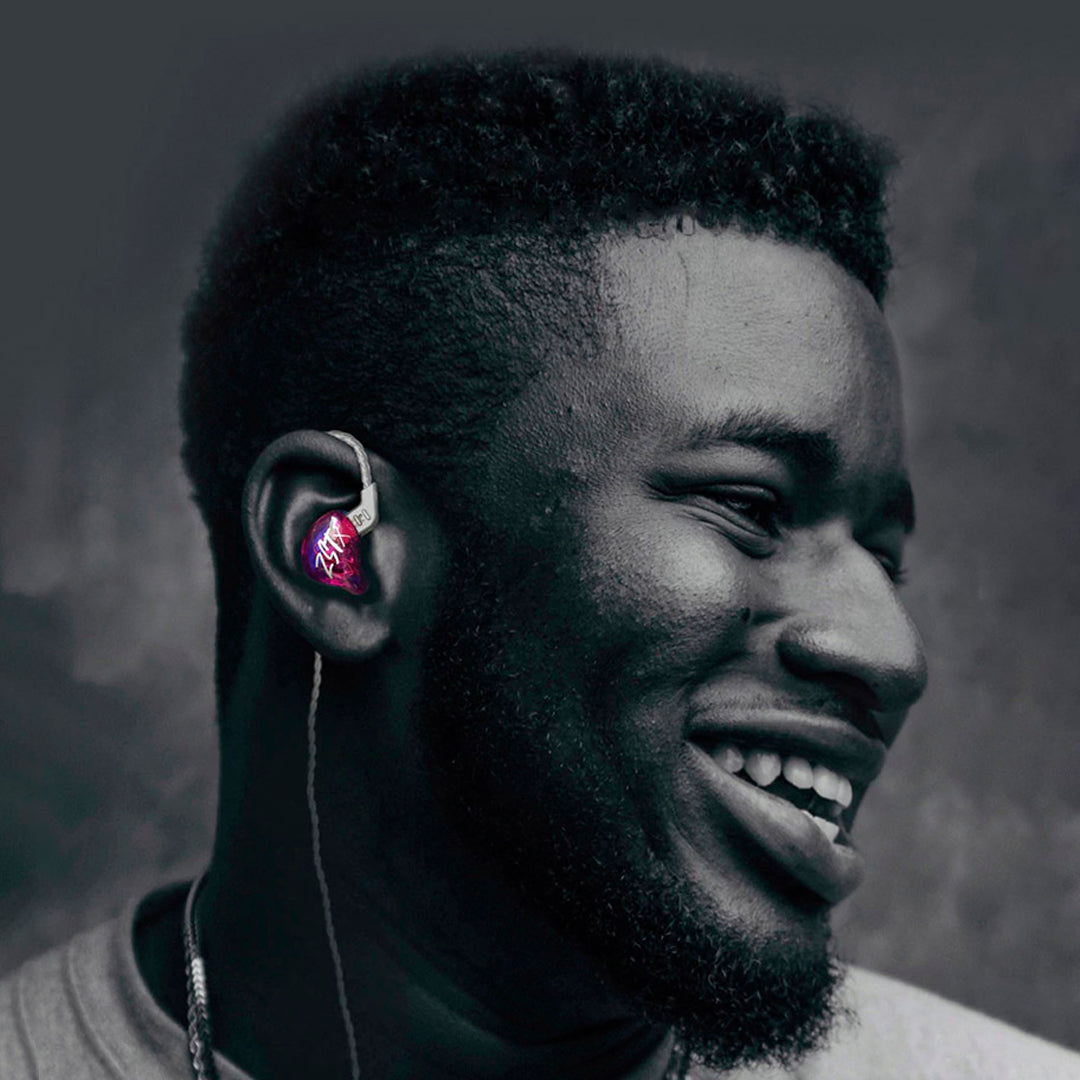 Audífonos In ears KZ ZSTX + Espumas acústicas + Estuche
