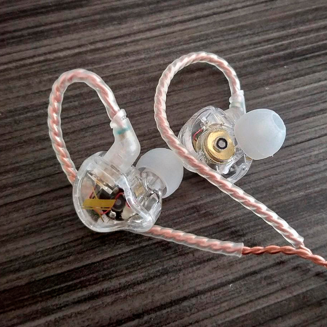 KZ EDX Pro Auriculares intrauditivos con cable y micrófono Crystal