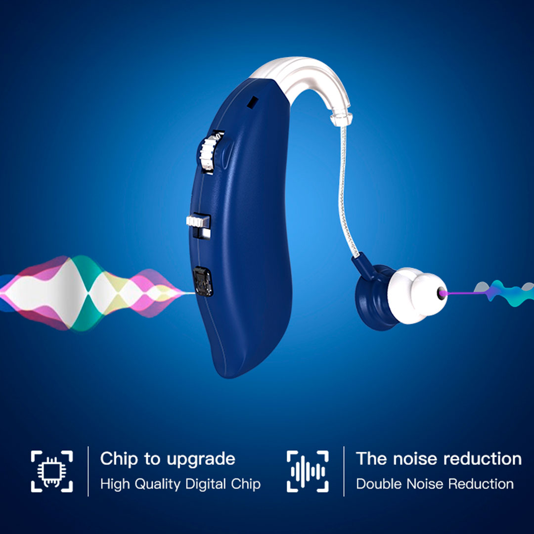 Audífonos para Sordos – (Perdida Moderada de Audición) + Kit de Limpie –  Humboldt Electronic